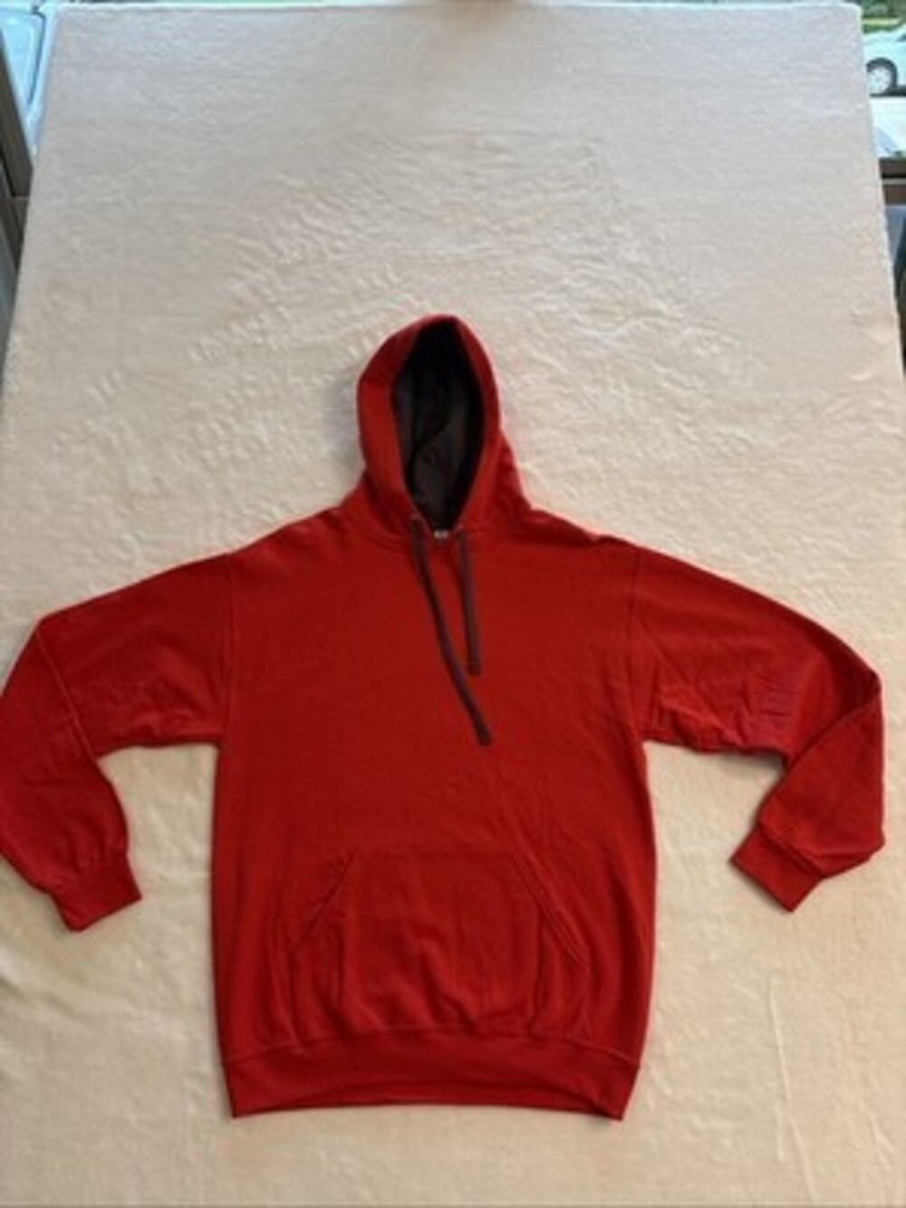 pullover hoodie, Unisex Fleece, Size Medium